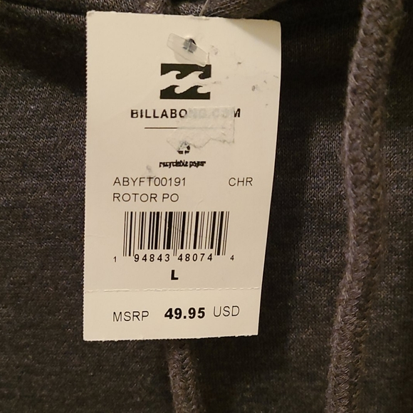 Billabong Sweatshirt Hoodie Brand New - Picture 7 of 7
